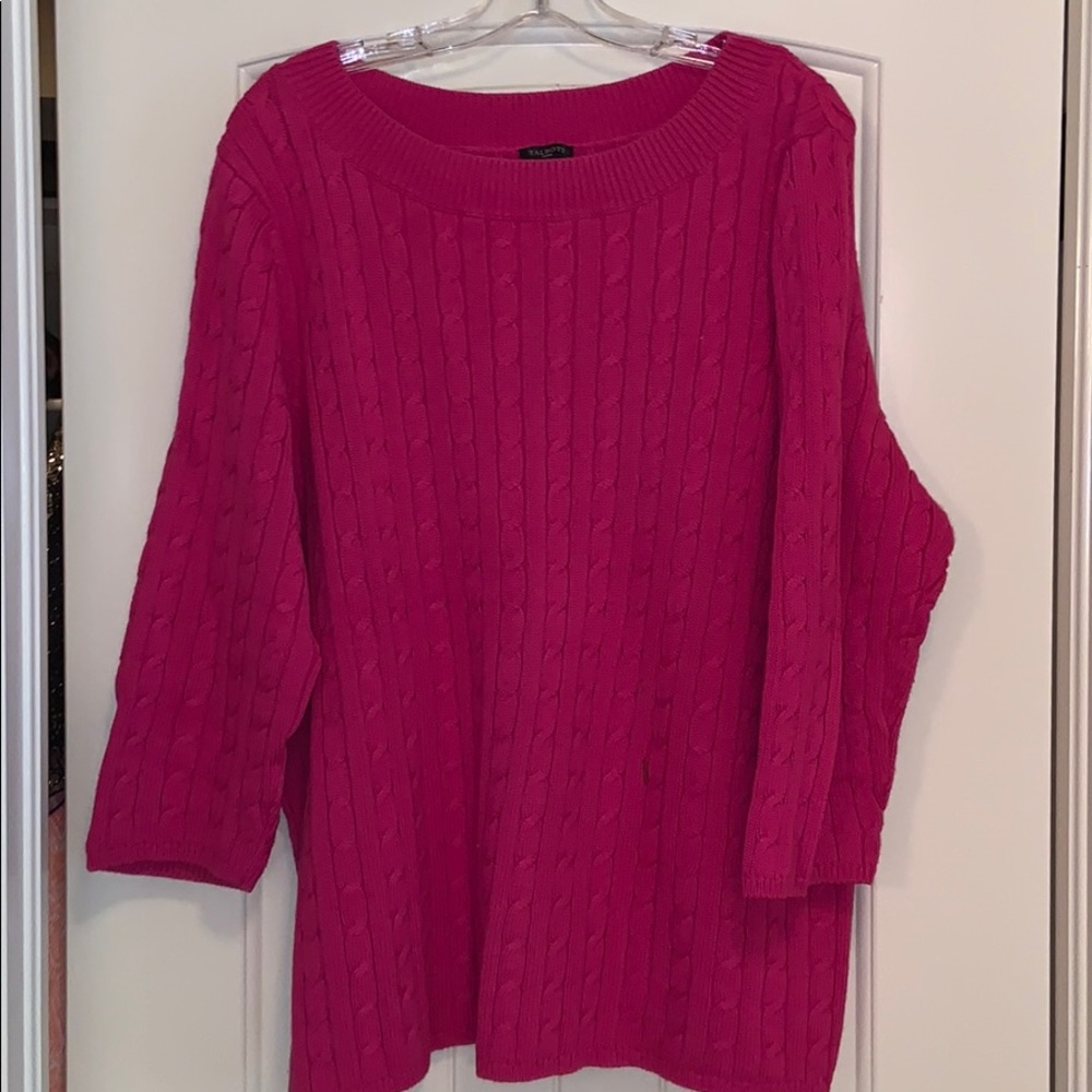Talbots 3/4 length sleeve sweater.